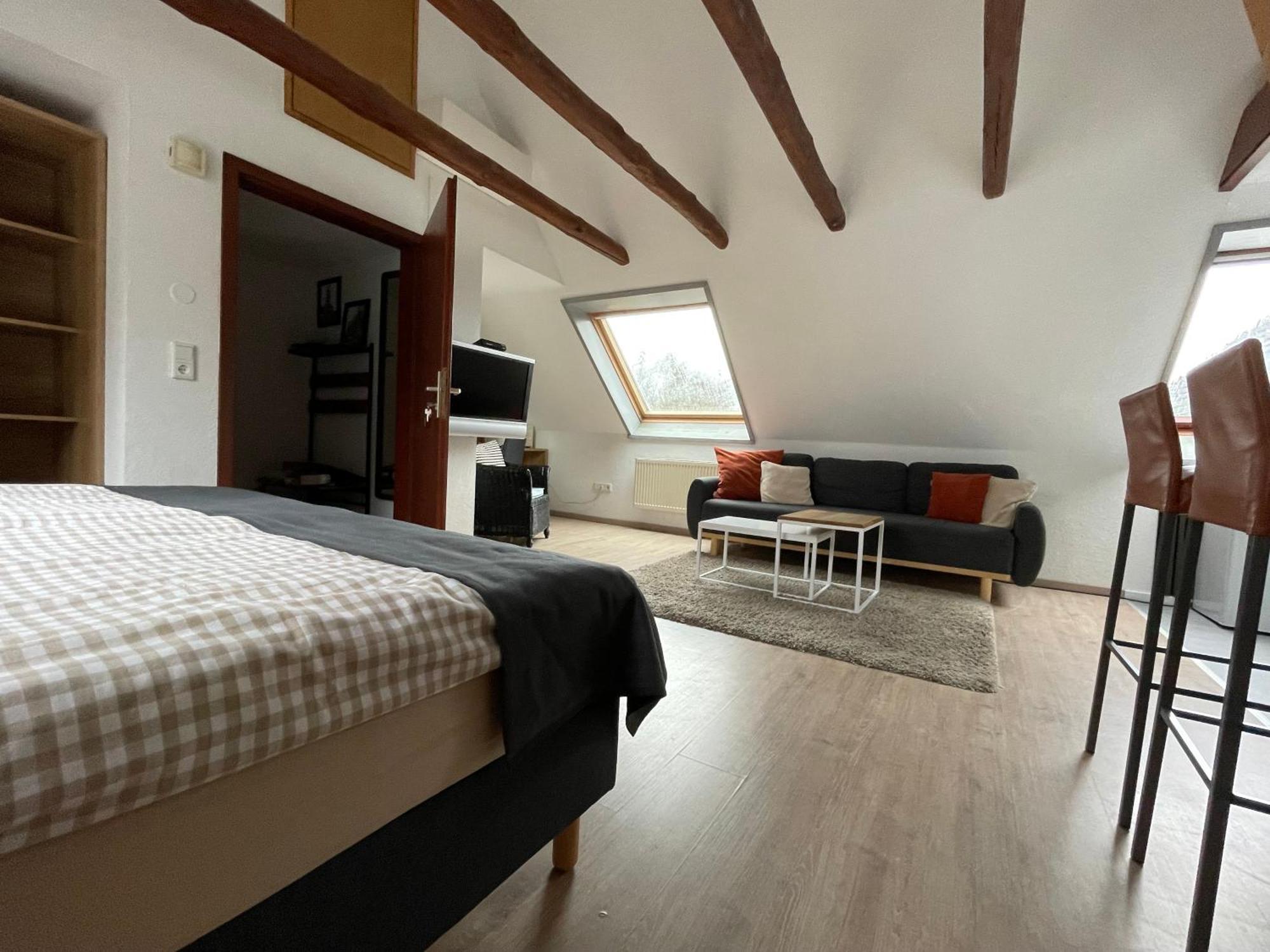 Reiterhof Zwei Linden Apartment Melle Bagian luar foto